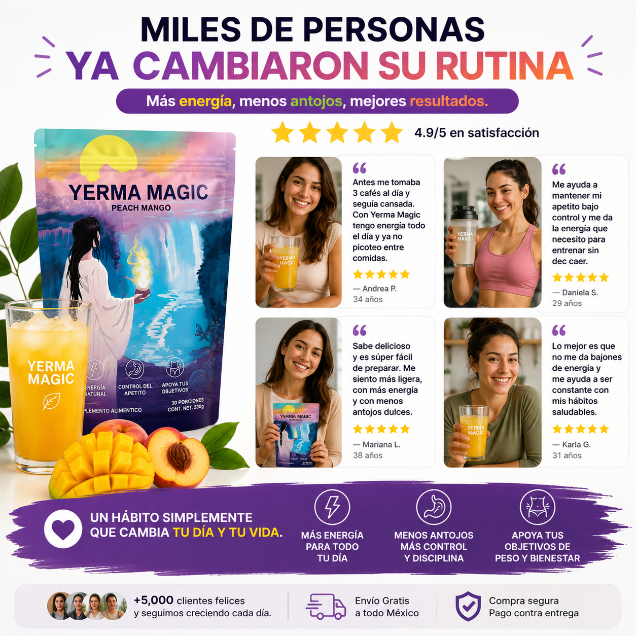 Yerma Magic - Reduce Apetito y Mas Energia