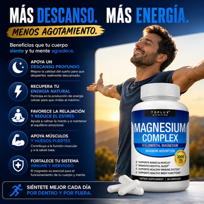 Magnesium Complex - Suplemento de Magnesio 1000mg