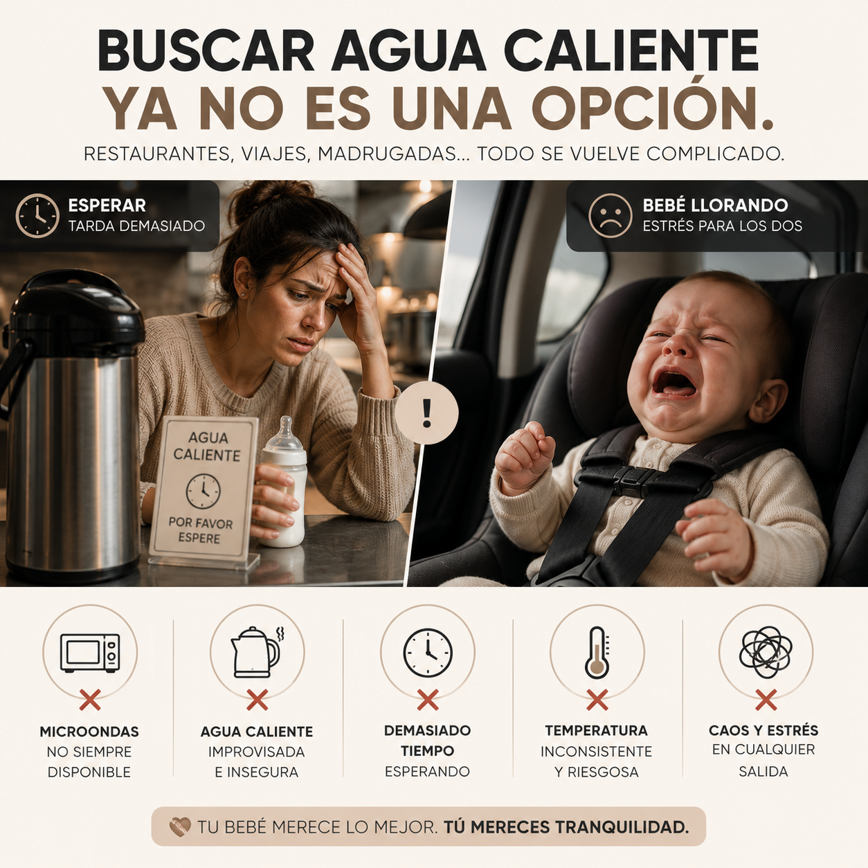 BiberWarm - Calentador Recargable Portatil