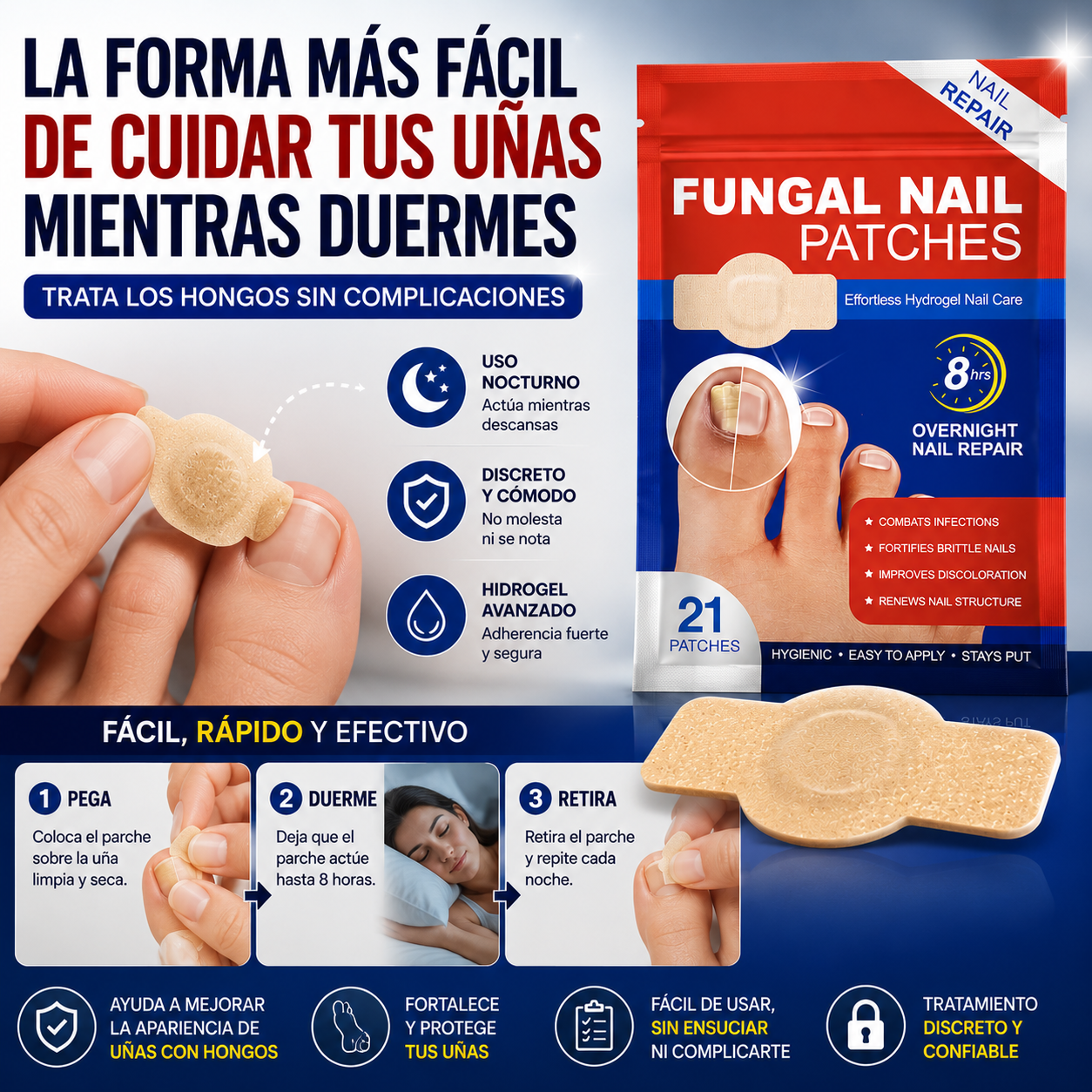 DermaPatch - Parches para hongos