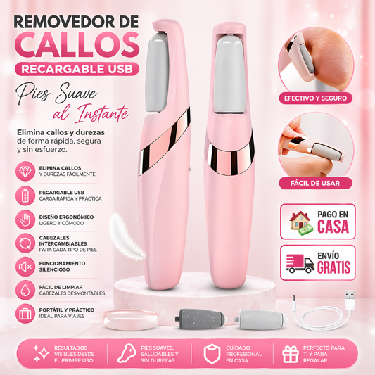 Removedor De Callos Recargable