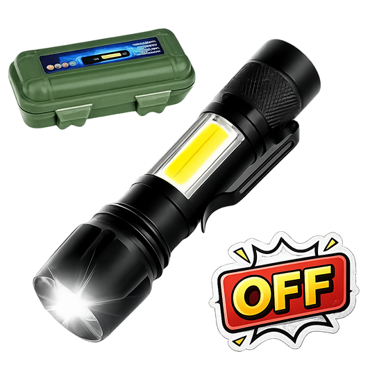 Linterna Tactica Recargable Usb