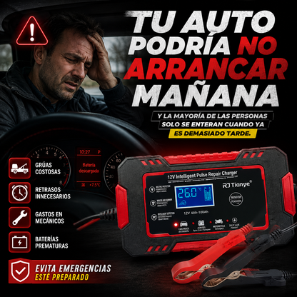 PowerStart - Cargador De Bateria Auto y Motocicleta
