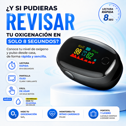 OxiVital - Medidor de Glucosa sin pinchasos