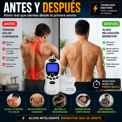PowerTense - Electro Estimulador Masajeador