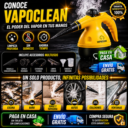 VapoClean - Limpiador a vapor de mano
