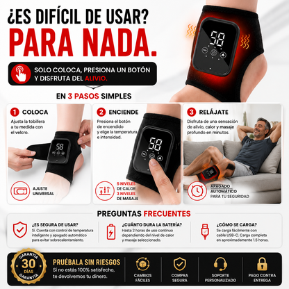 OrthoTech - Tobillera Recargable