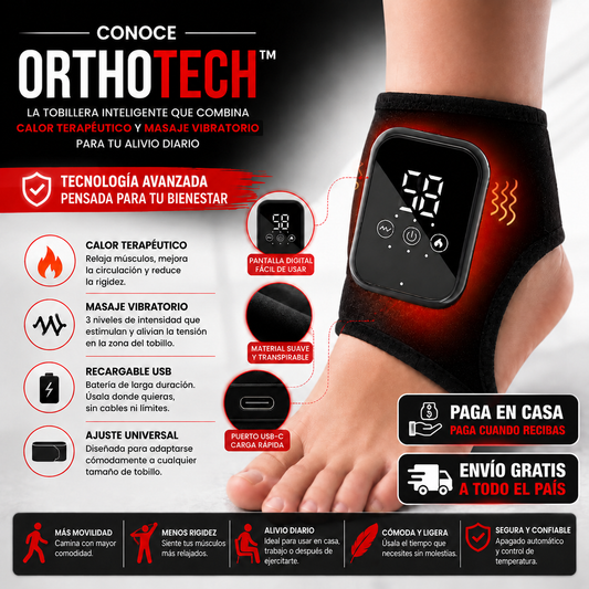 OrthoTech - Tobillera Recargable