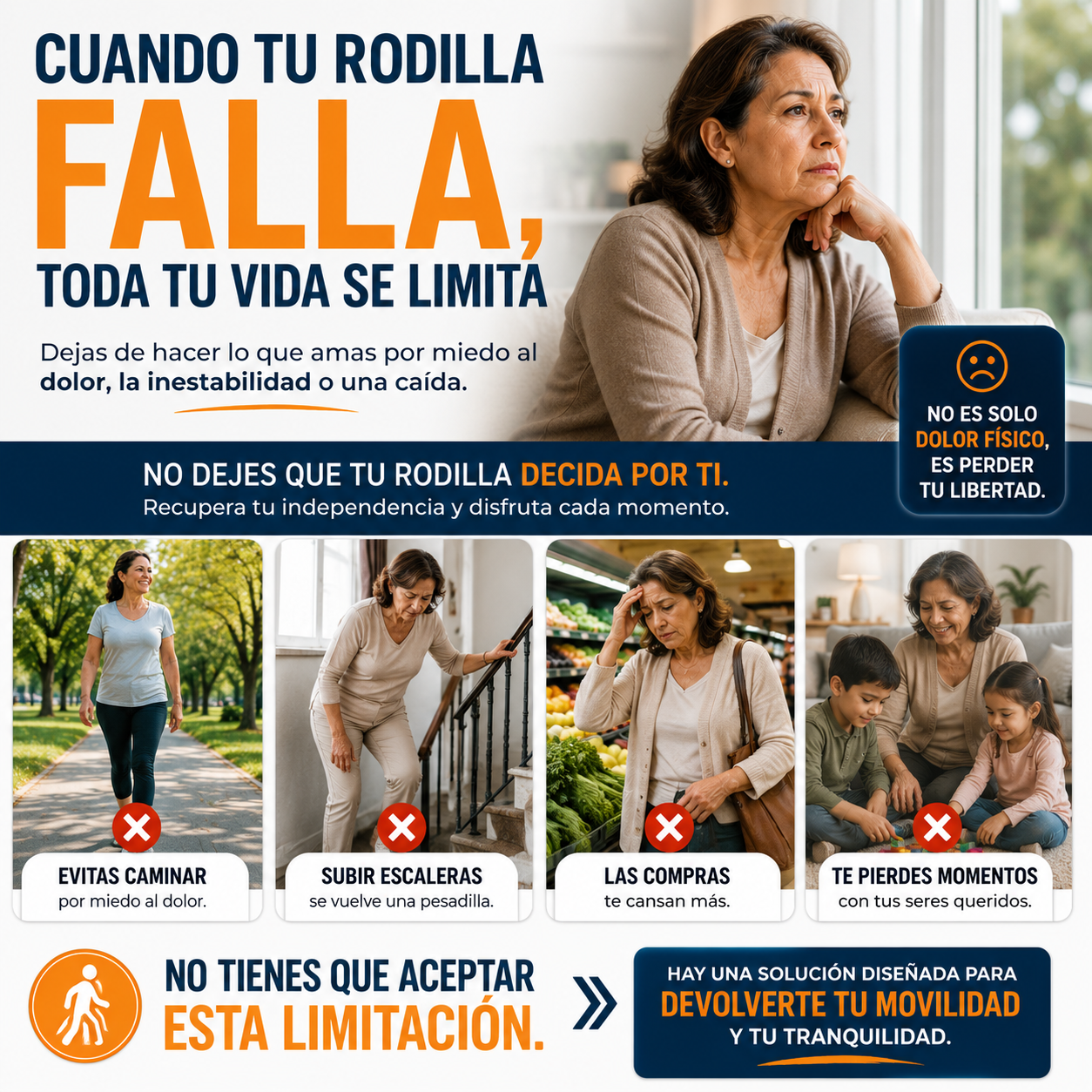 ArticulaFlex - Rodillera con articulacion