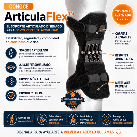 ArticulaFlex - Rodillera con articulacion