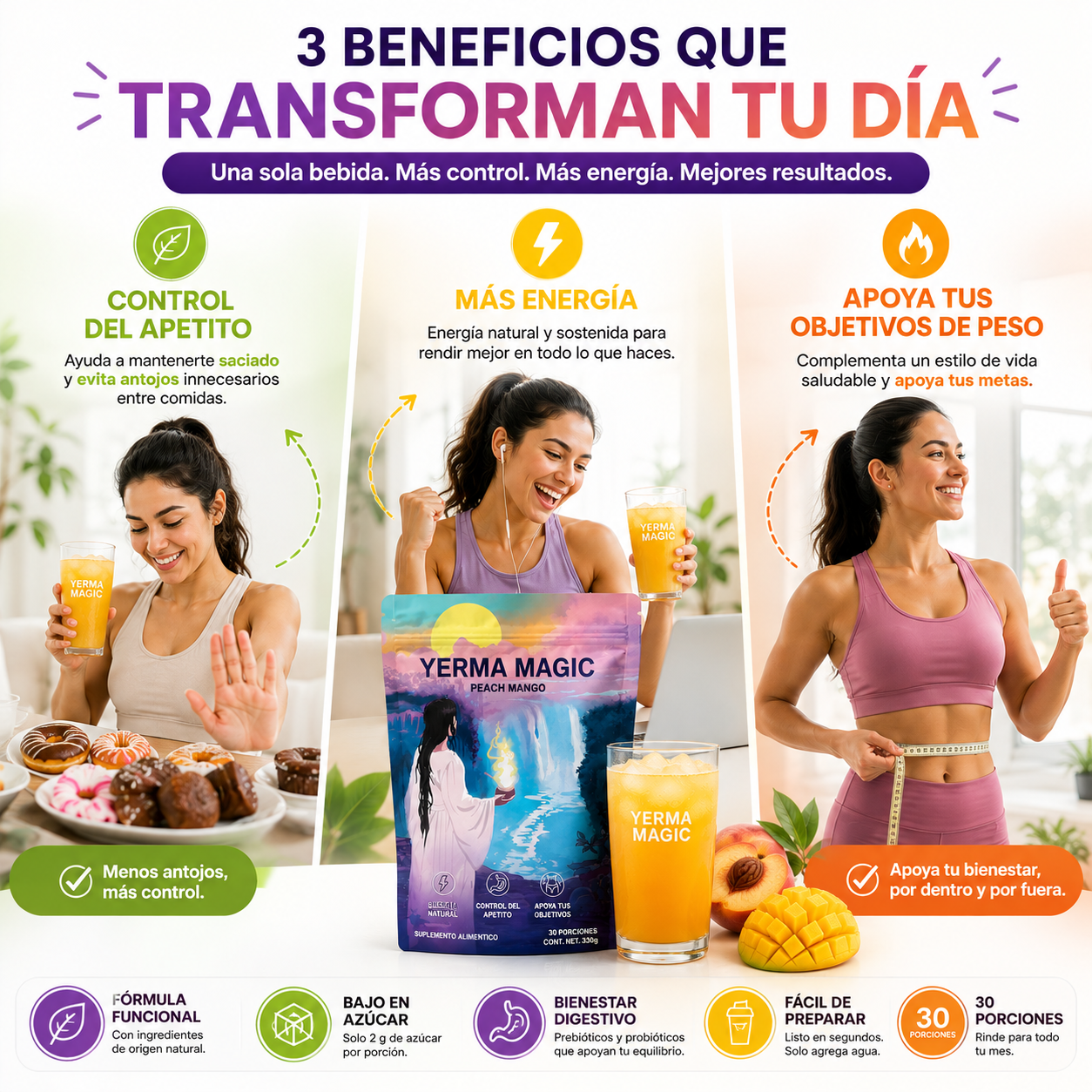 Yerma Magic - Reduce Apetito y Mas Energia