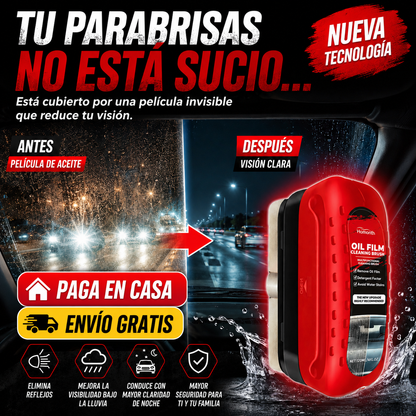 ClearView™- Antiempañante para vidrios y espejos.