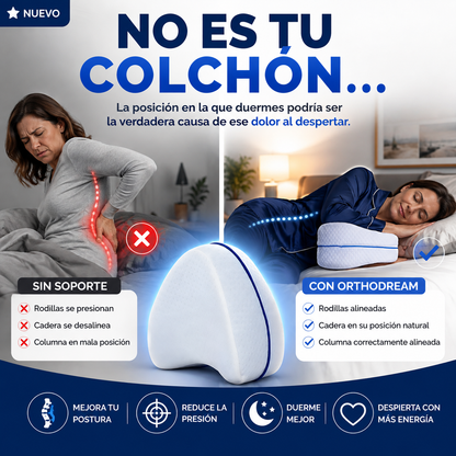 OrthoDream - Almohada Ortopedica Pierna Y Rodilla