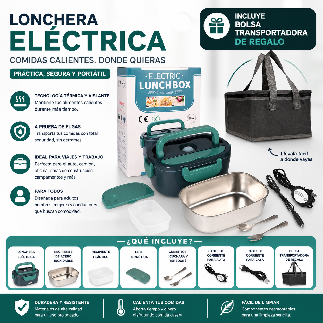 LunchForce - Lonchera Electrica
